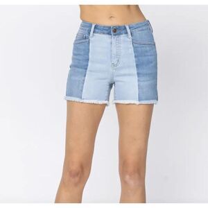 JUDY BLUE Contrast Panel Size S